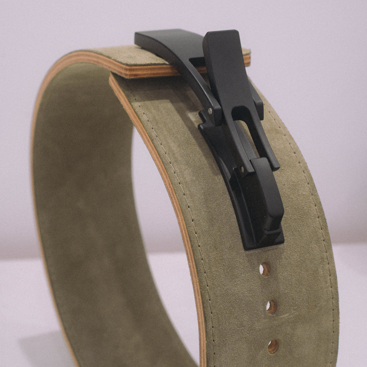 Clearance 03: Olive Lever Belt (27"-36")