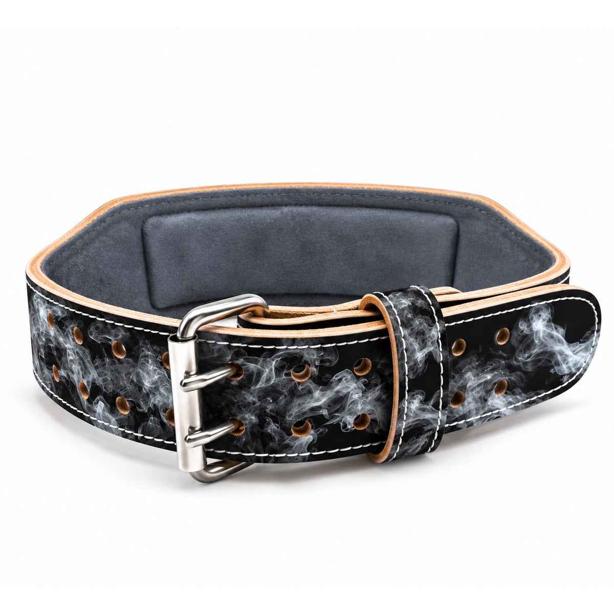 Heisenberg Hat Splatter Weightlifting Belt
