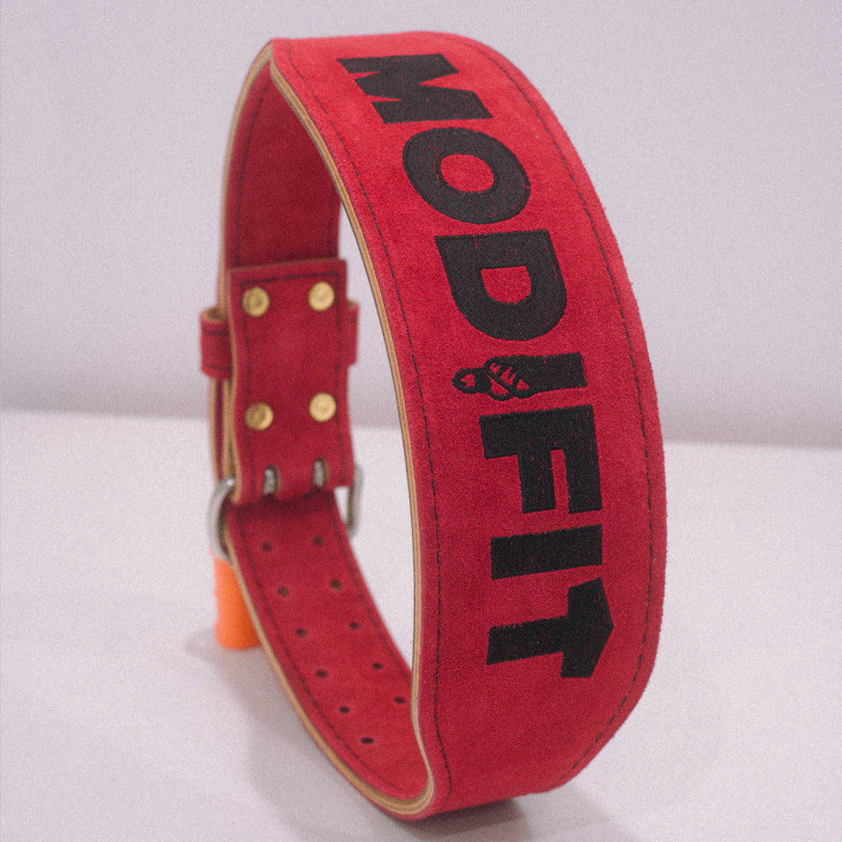 Clearance 08: Red Weightlifting Belt (27"-34")