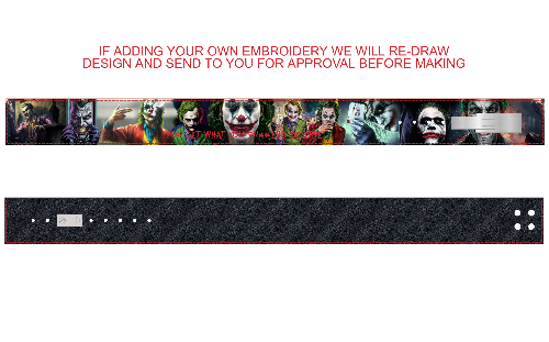 Joker Lever Belt - Hand Made in UK (Customisable)