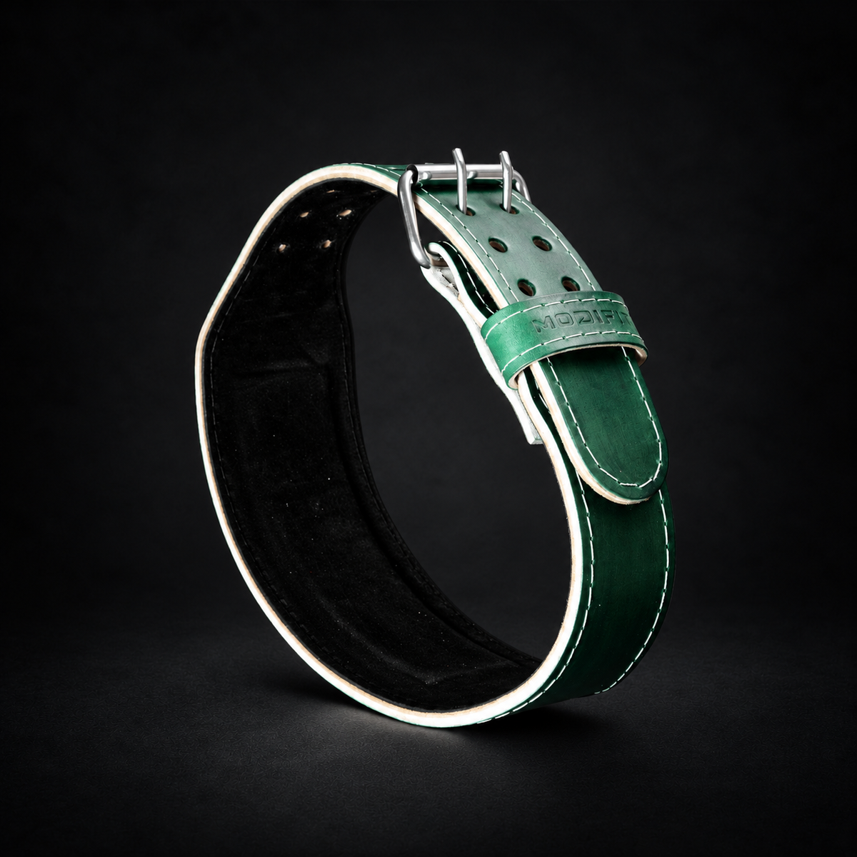 Hand Dyed Weightlifting Belt (Green)