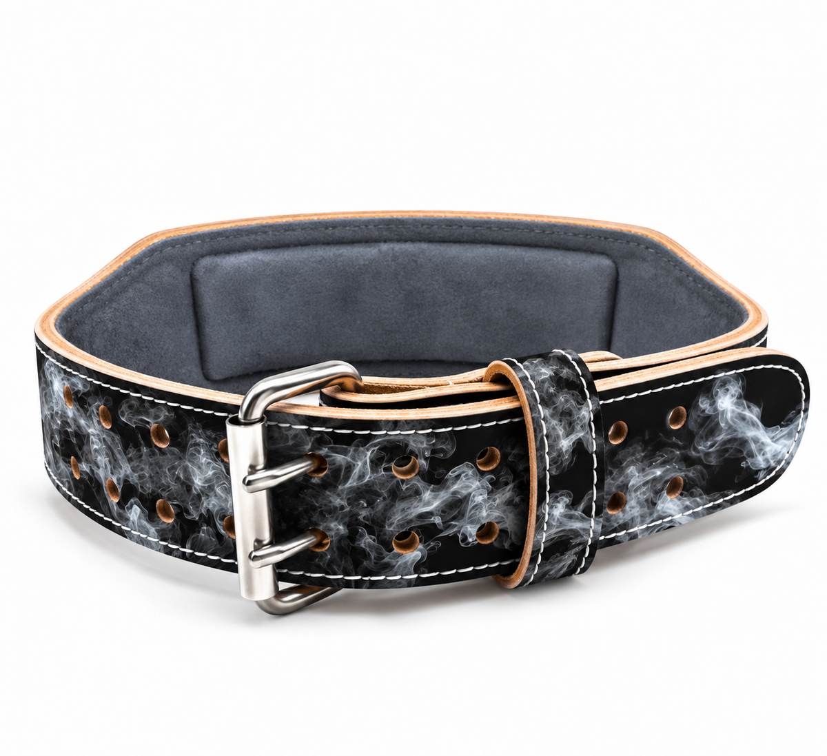 Pre-Order: Heisenberg Hat Splatter Weightlifting Belt