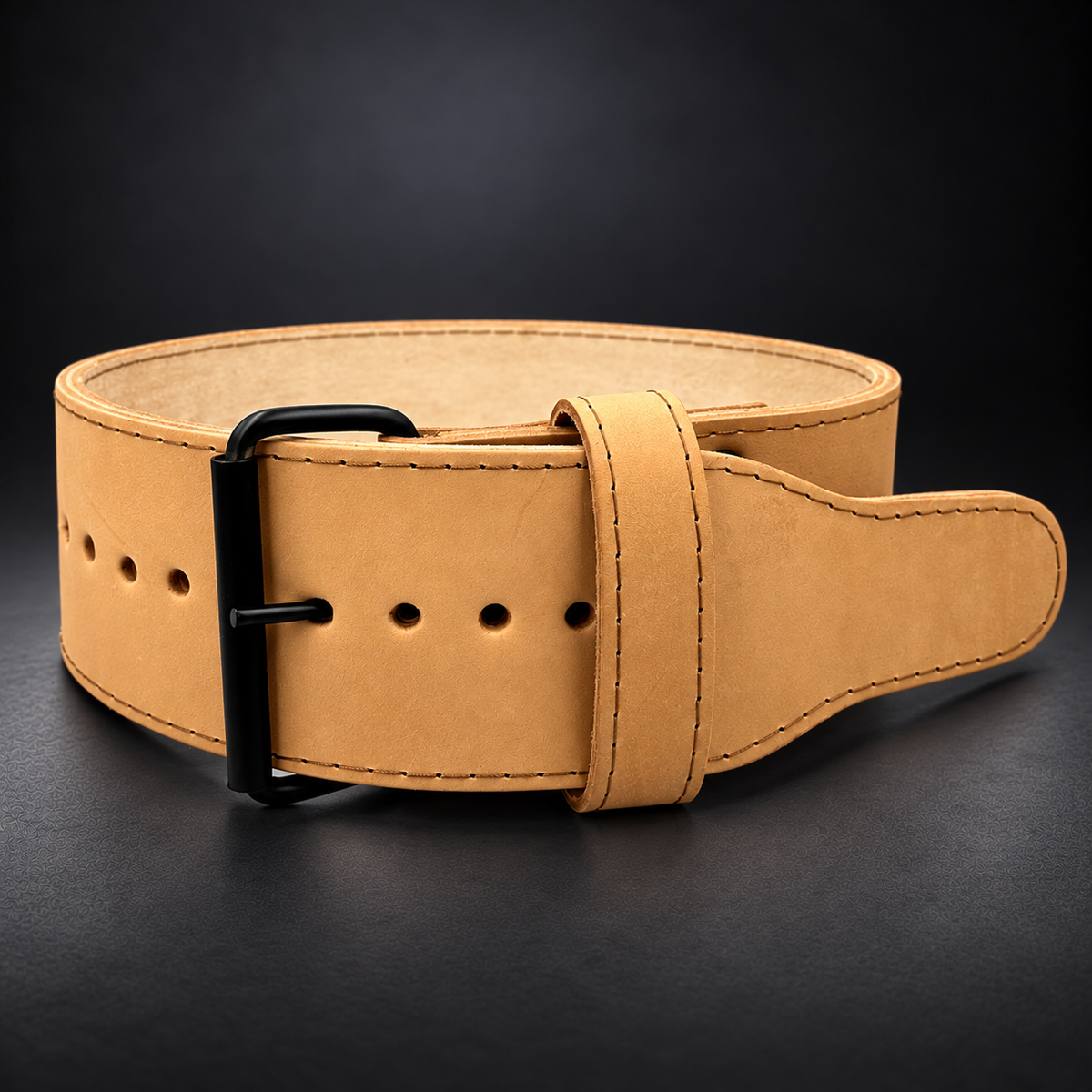 Retro 4" Single Prong 8mm Powerlifting Belt