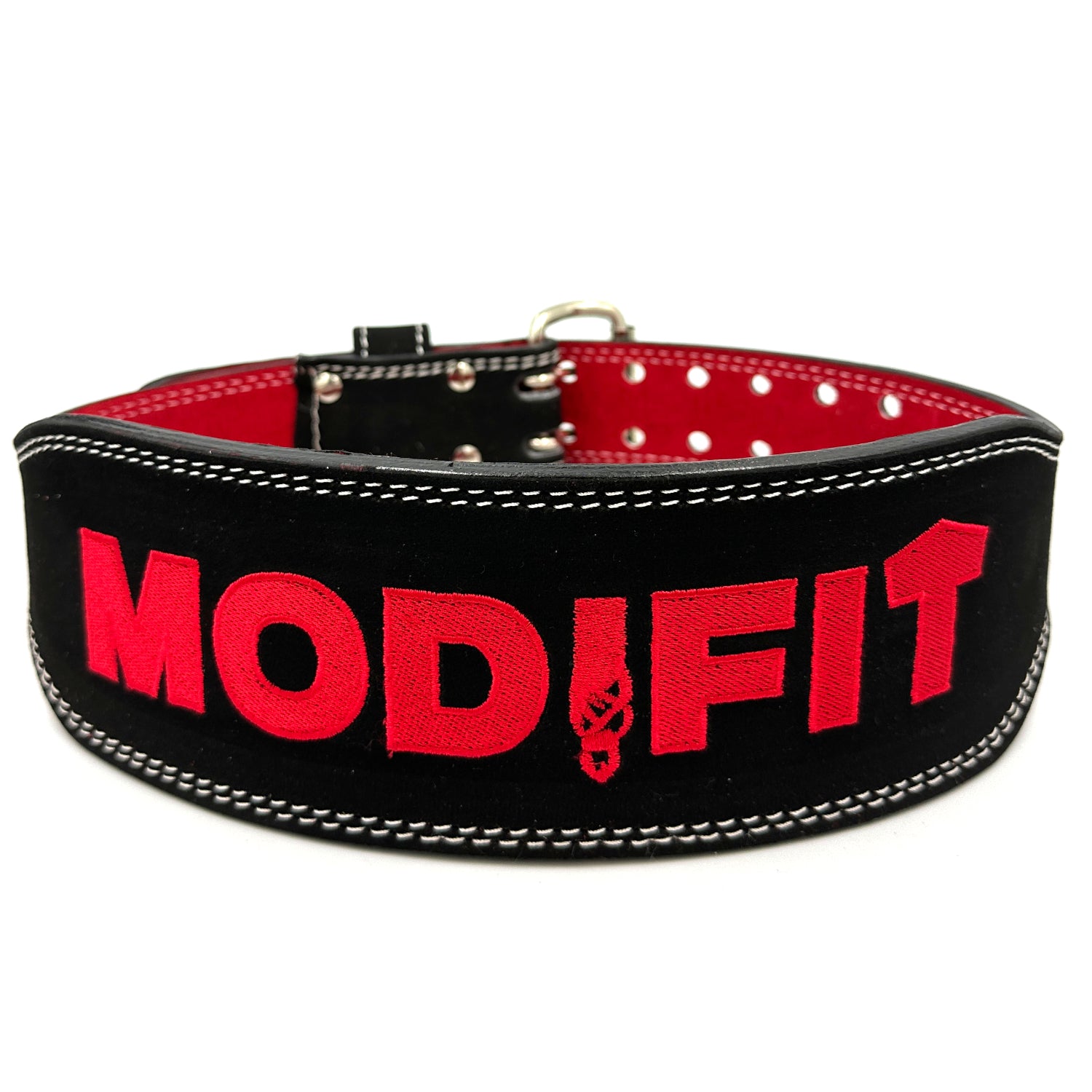 Black & Red Olympic Weightlifting Belt