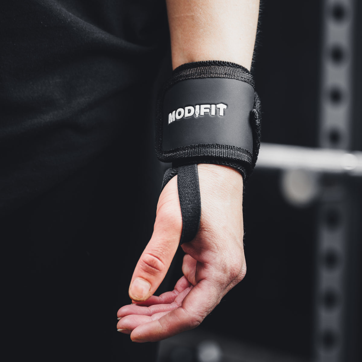 Black Velcro Wrist Straps