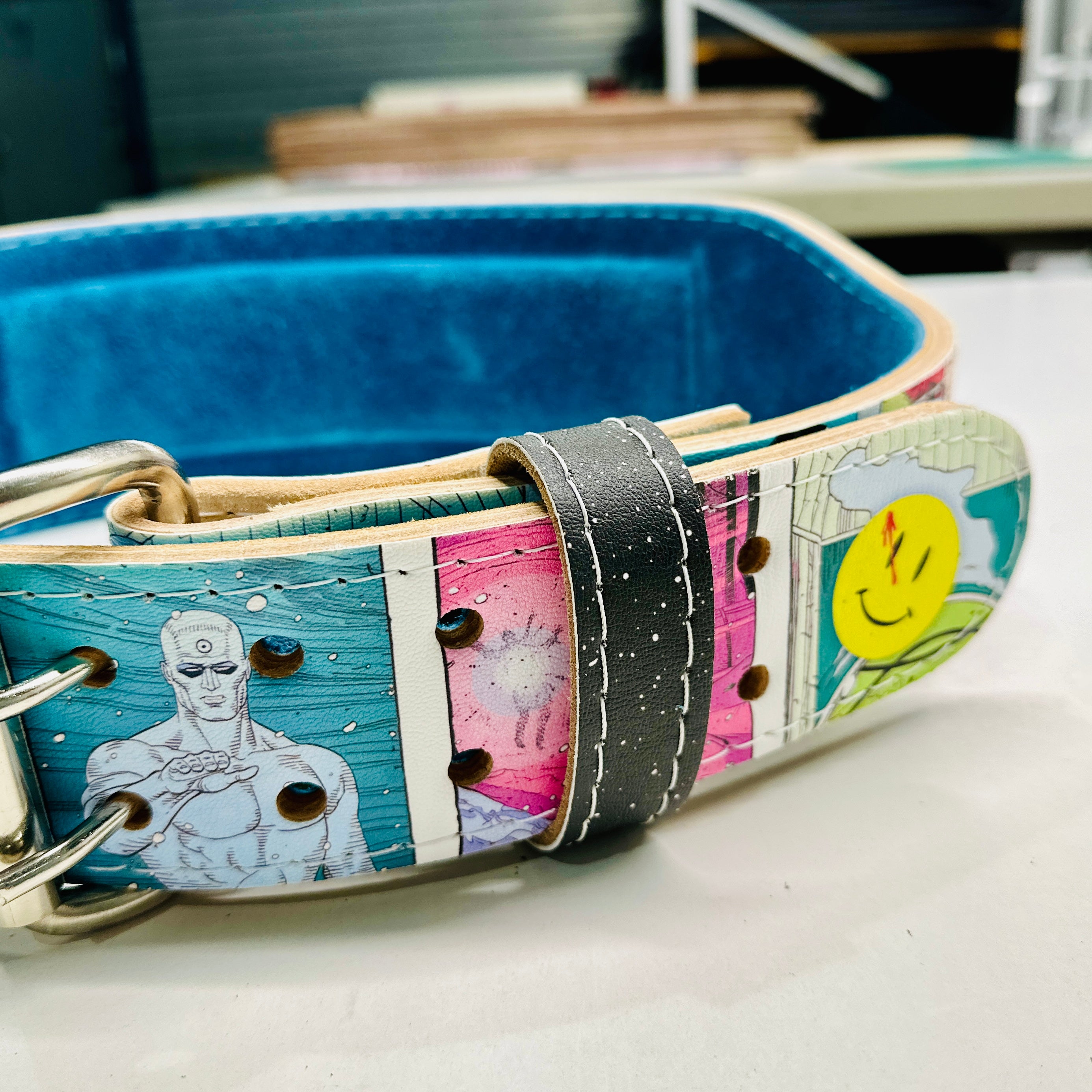 Dr Manhattan Weightlifting Belt - Hand Made in UK