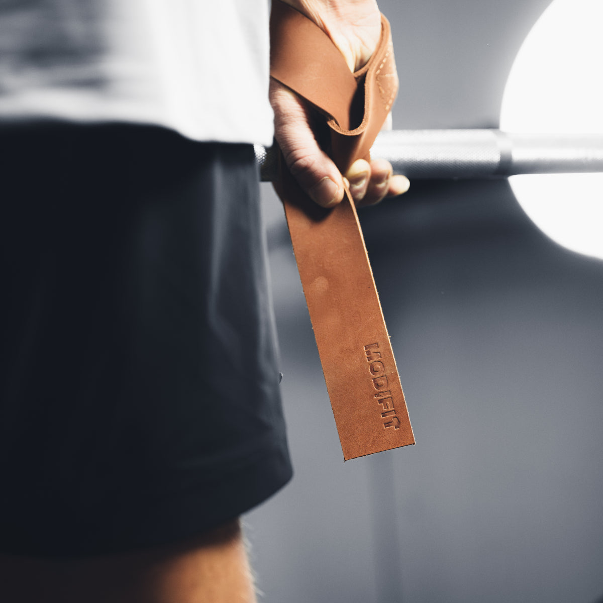 Leather Deadlifting Straps - Made in UK