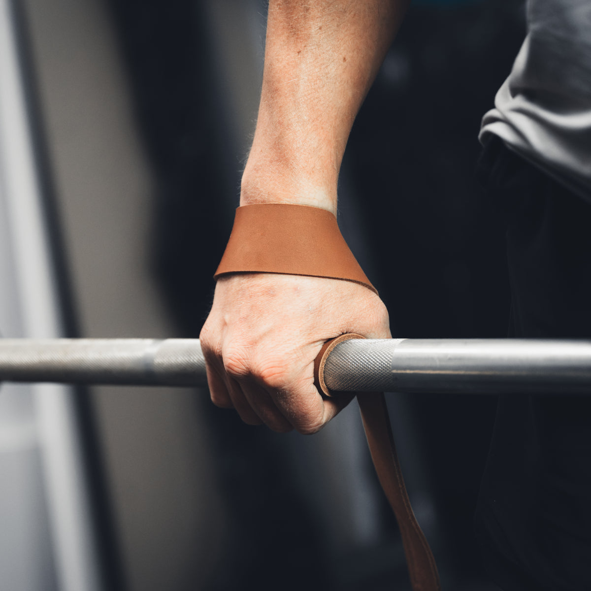 Leather Deadlifting Straps - Made in UK