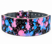 Pre-Order: Cotton Candy Splatter Weightlifting Belt