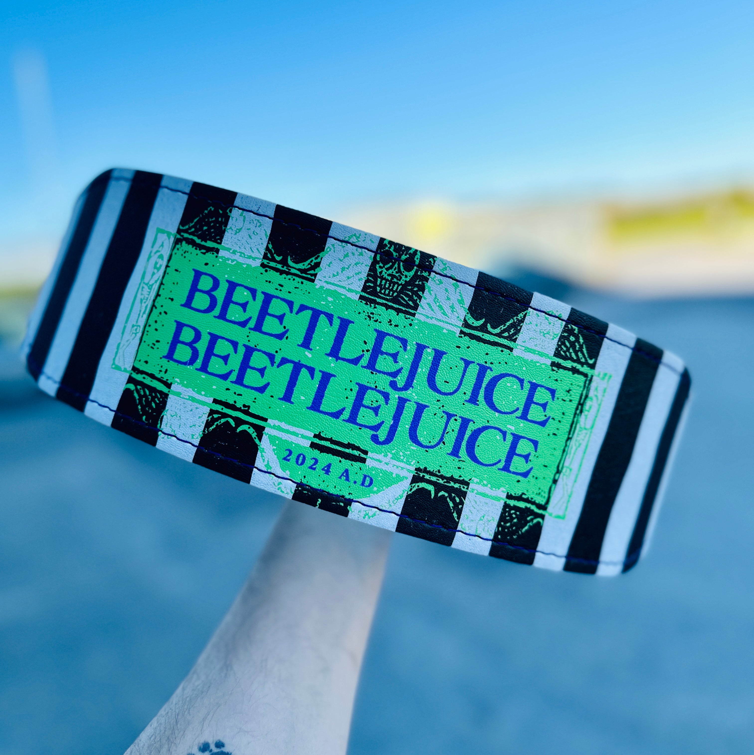 Beetlejuice Lever Belt - Hand Made in UK