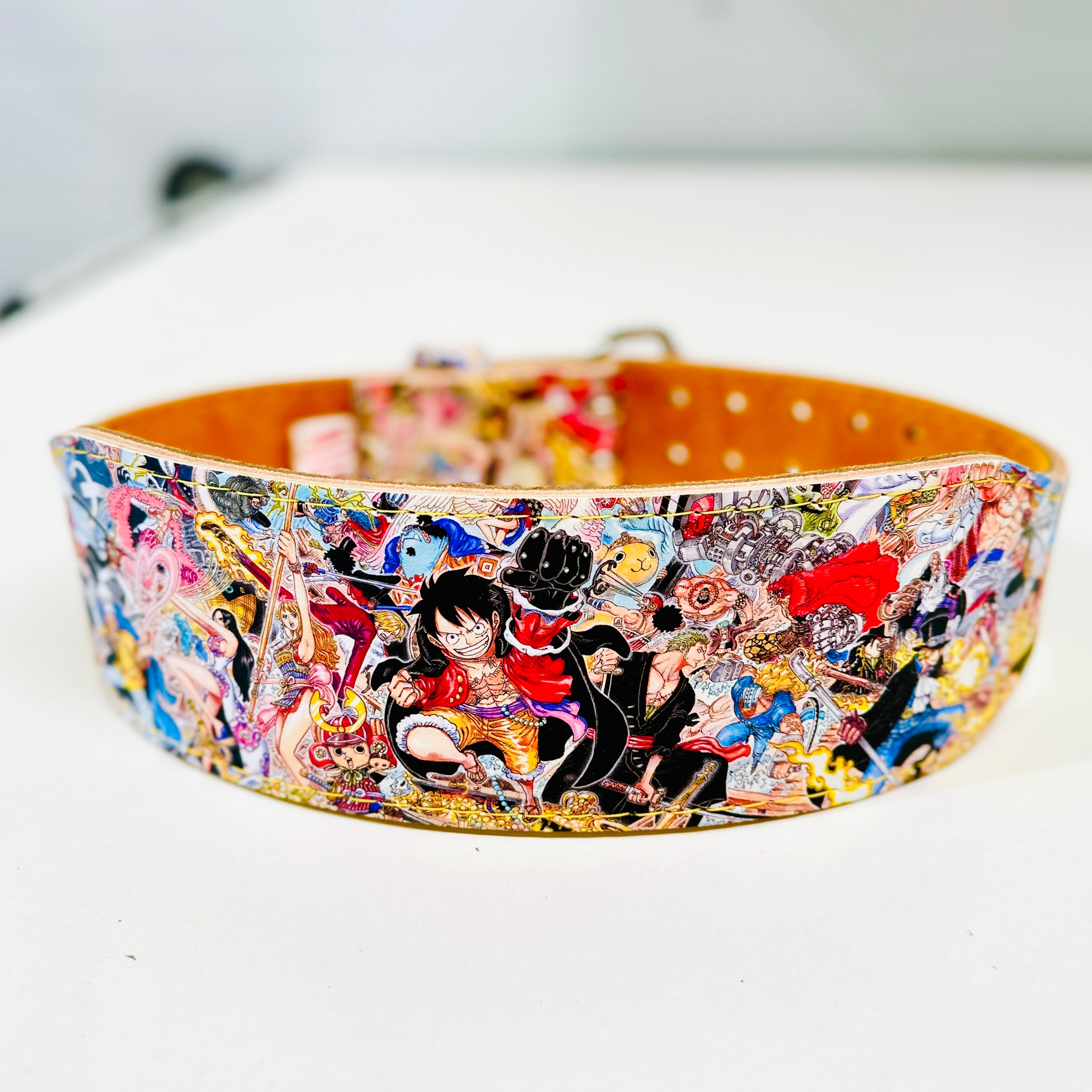 One Piece Weightlifting Belt - Hand Made in UK (CUSTOMISABLE)