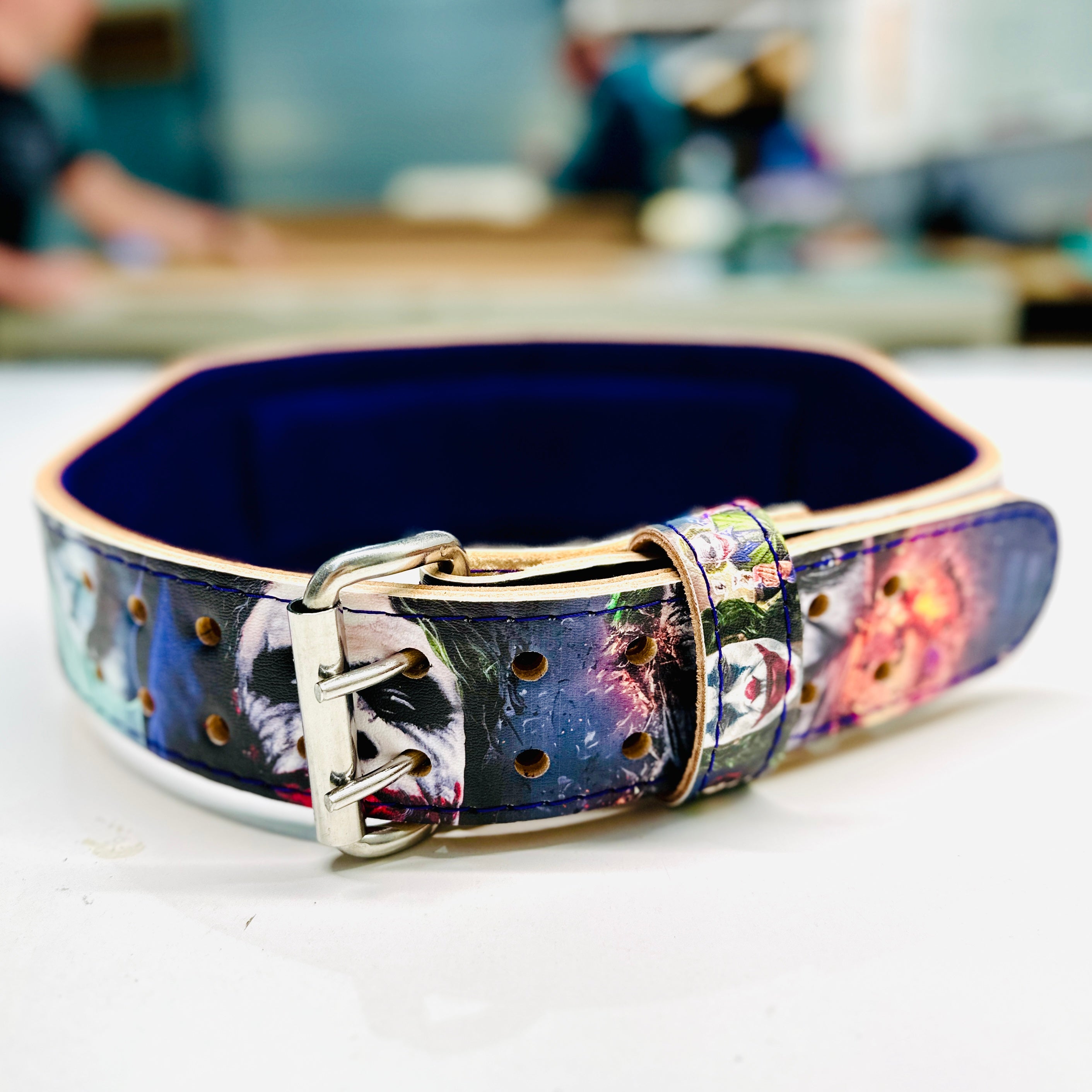Joker Weightlifting Belt - Hand Made in UK - (CUSTOMISABLE)
