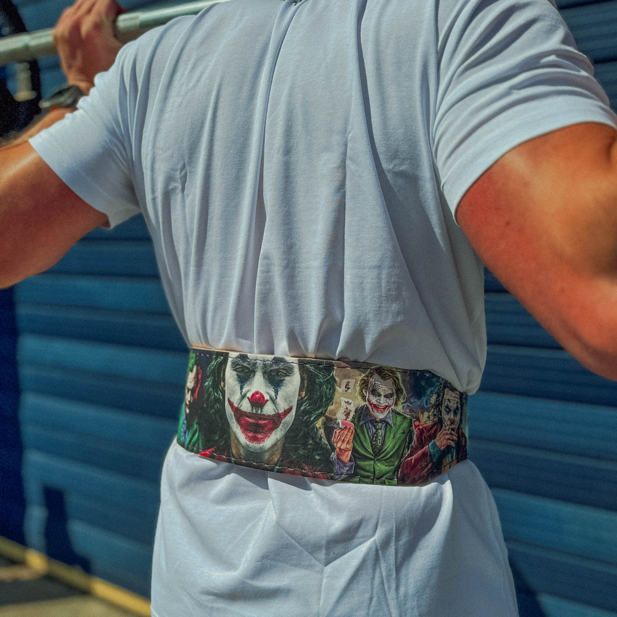 Joker Weightlifting Belt - Hand Made in UK - (CUSTOMISABLE)