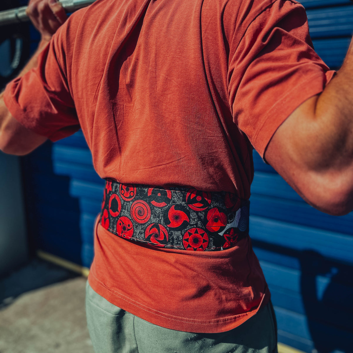 Naruto Dojutso Weightlifting Belt - Hand Made in UK