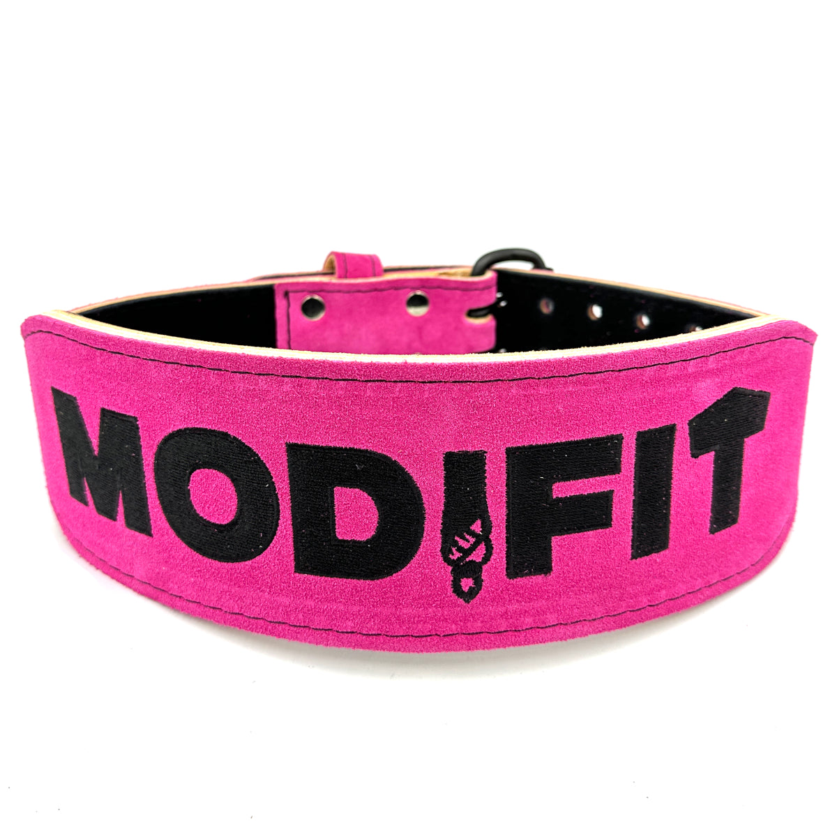 ModiFit Hot Pink Weightlifting Belt - Hand Made in UK