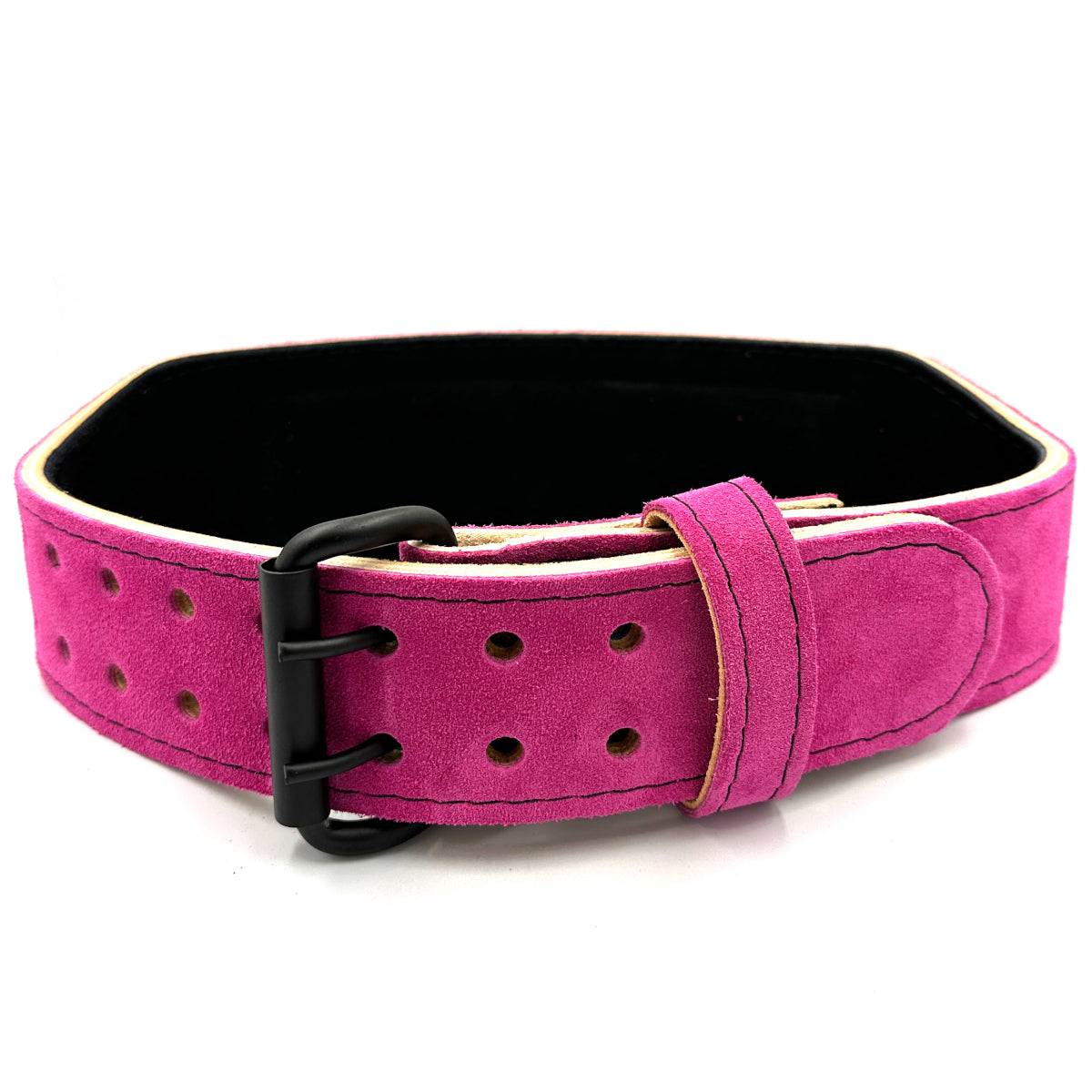 Hot Pink Weightlifting Belt - Hand Made in UK