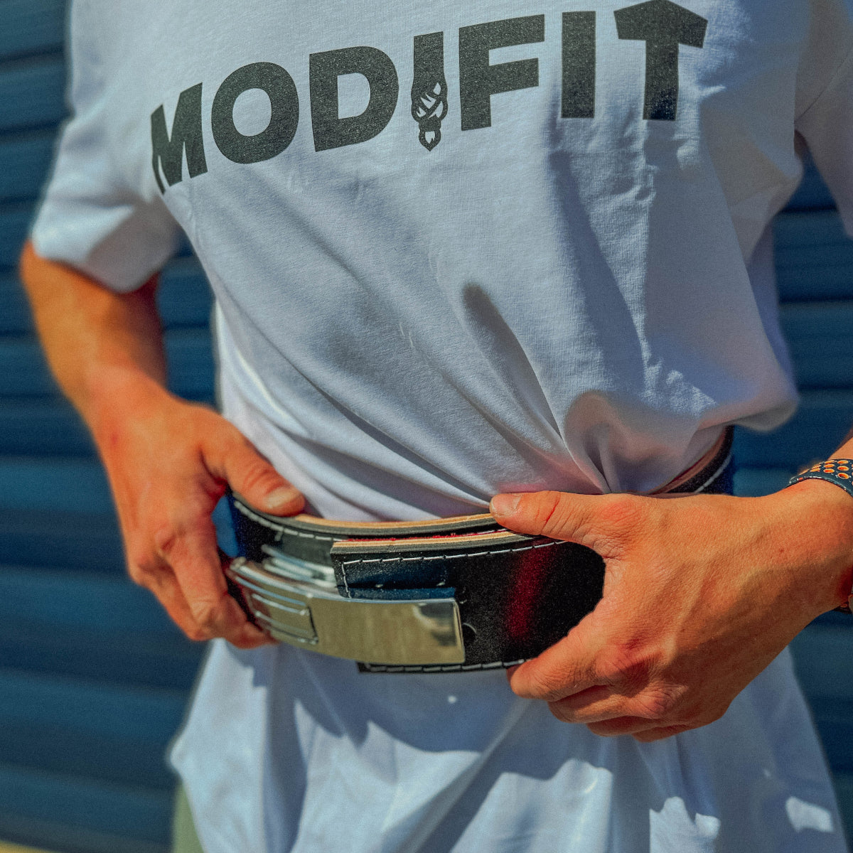 Stealth 3" Lever 10mm Powerlifting Belt - Hand Made in UK