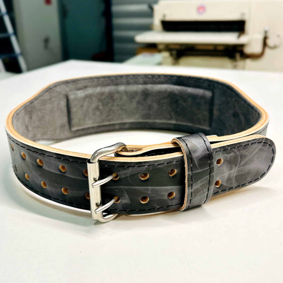 Legendary Bodybuilders Weightlifting Belt - Hand Made in UK