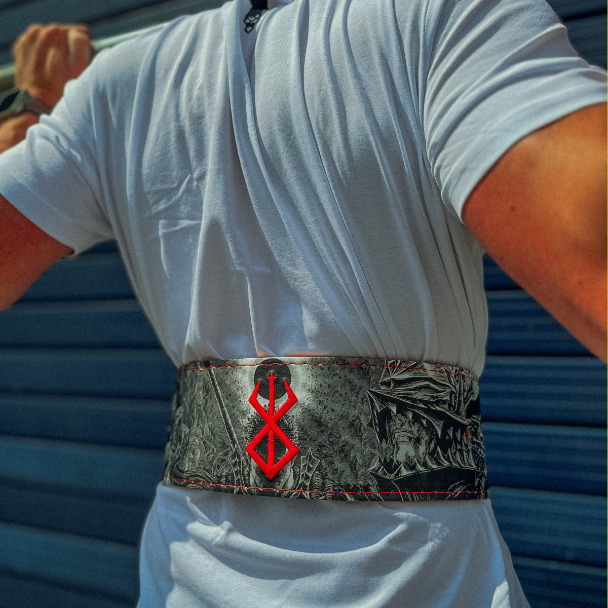 Berserk Printed Lever Belt - Hand Made in UK
