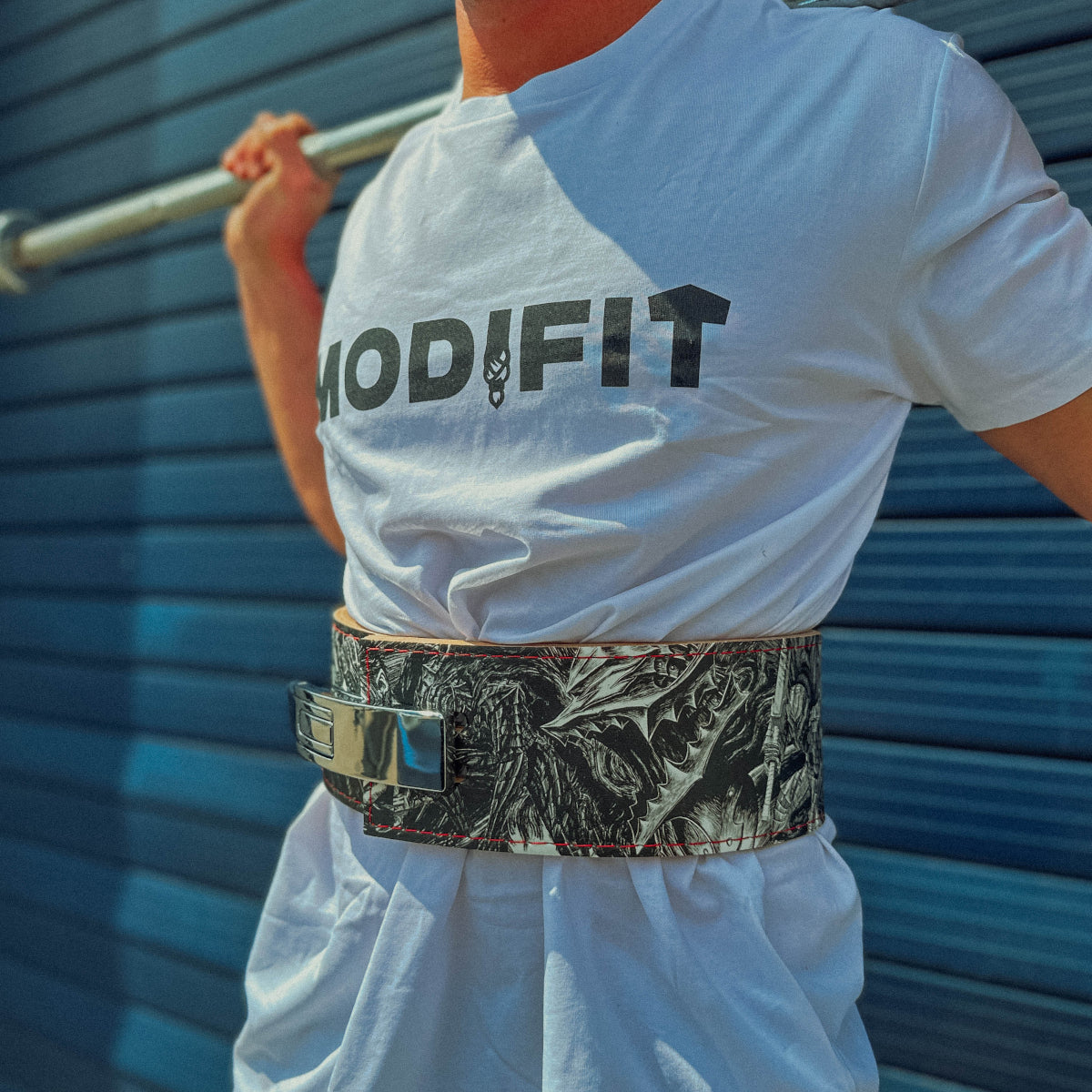 Berserk Printed Lever Belt - Hand Made in UK