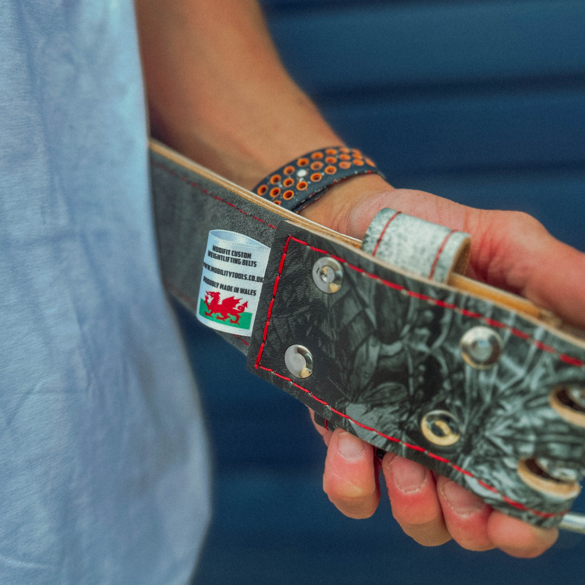 Berserk Printed Weightlifting Belt - Hand Made in UK