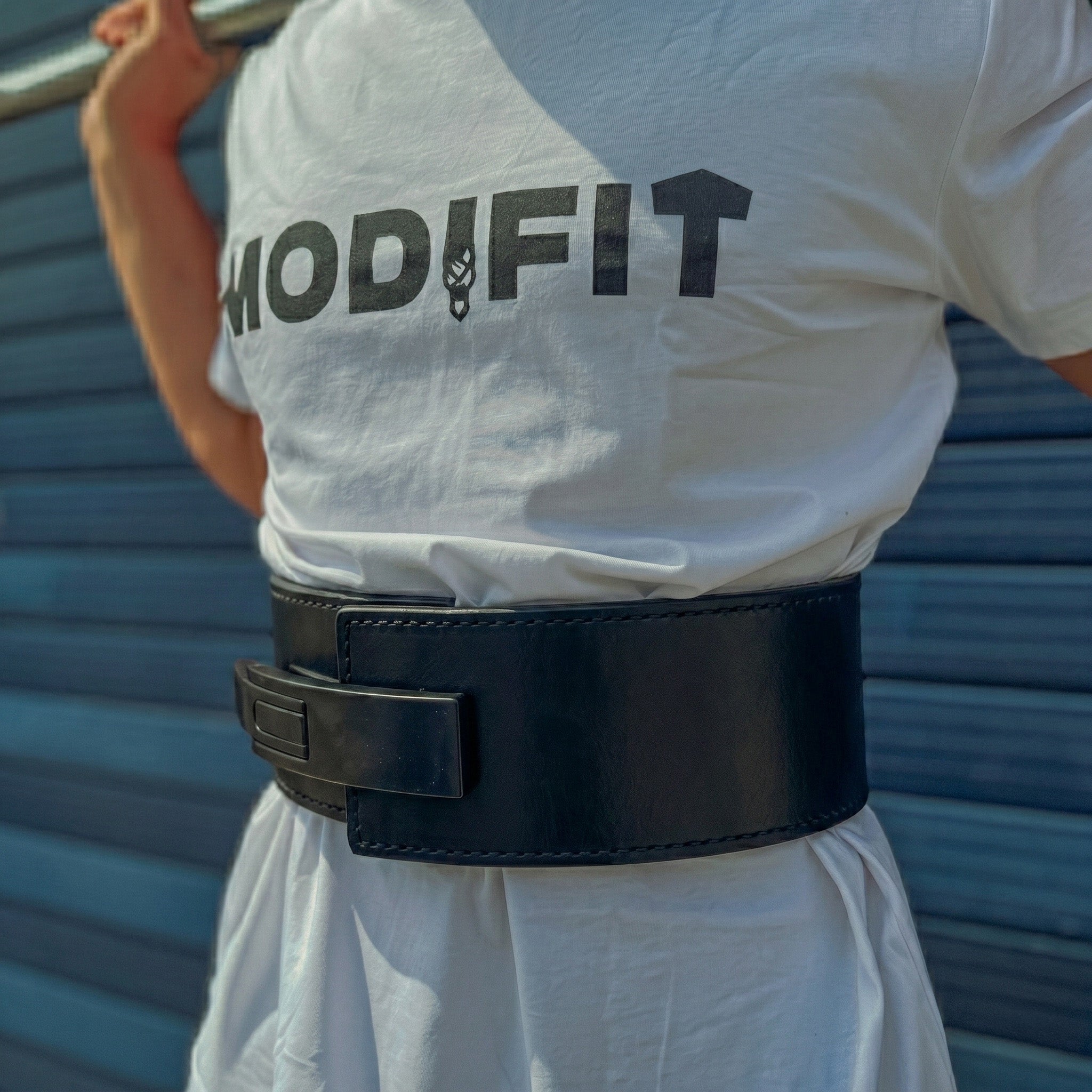 13mm Stealth Black Out Lever Belt - Hand Made in UK