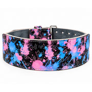 Cotton Candy Splatter Weightlifting Belt