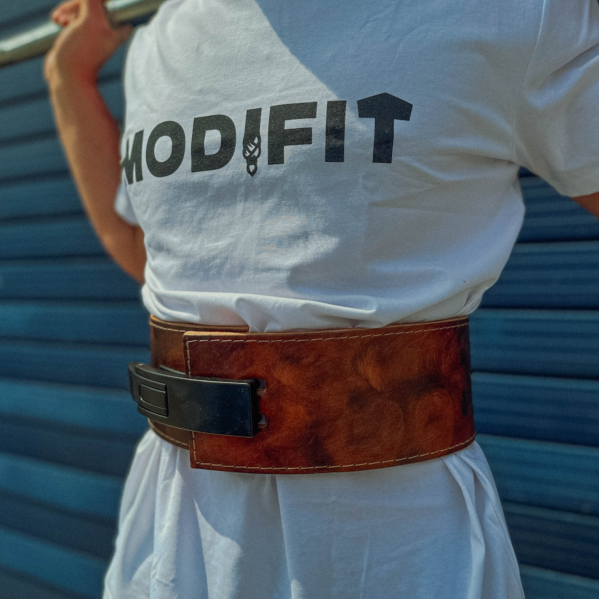 13mm Hand Dyed Lever Belt - Hand Made in UK