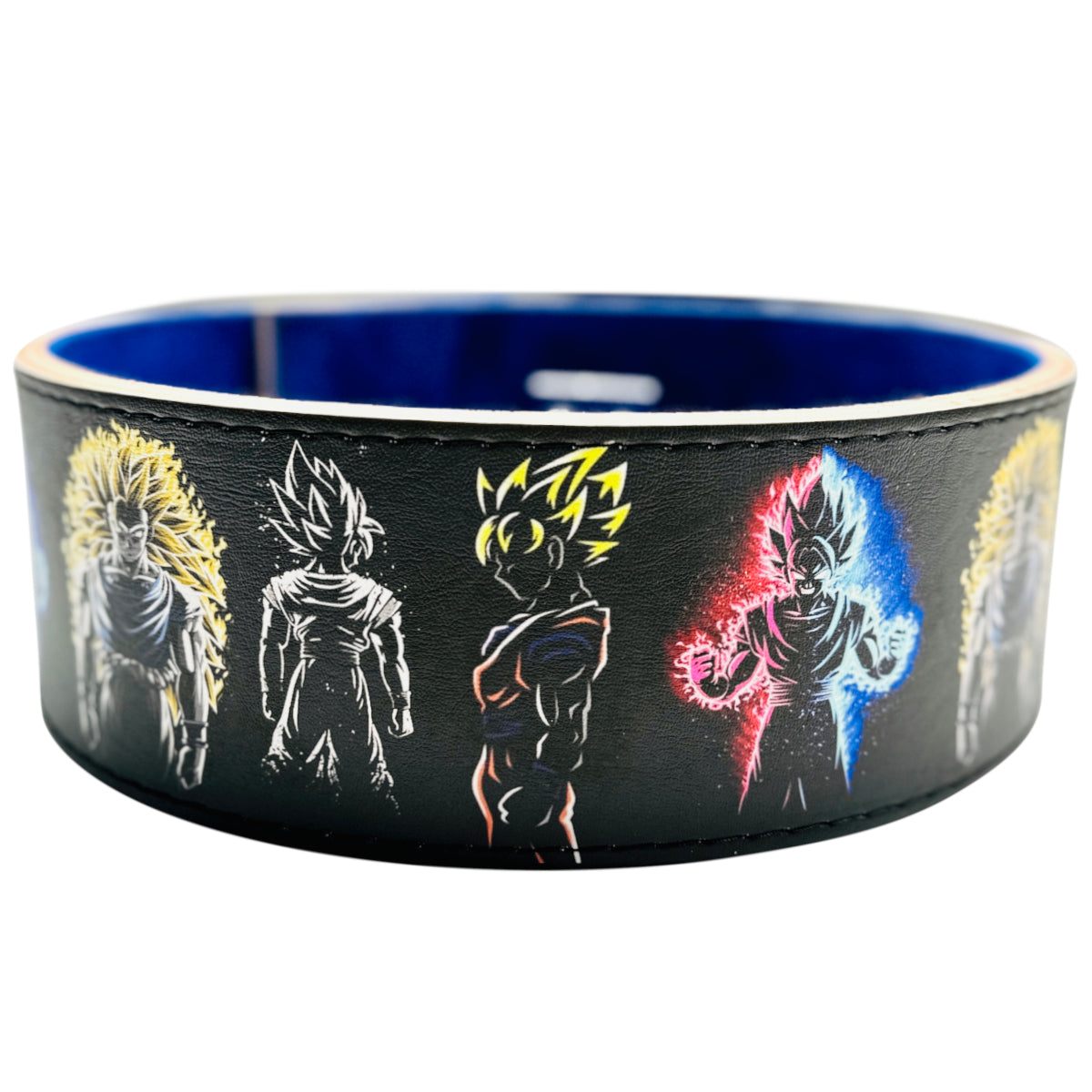 Goku Silhouette Lever Belt - Hand Made in UK (CUSTOMISABLE)