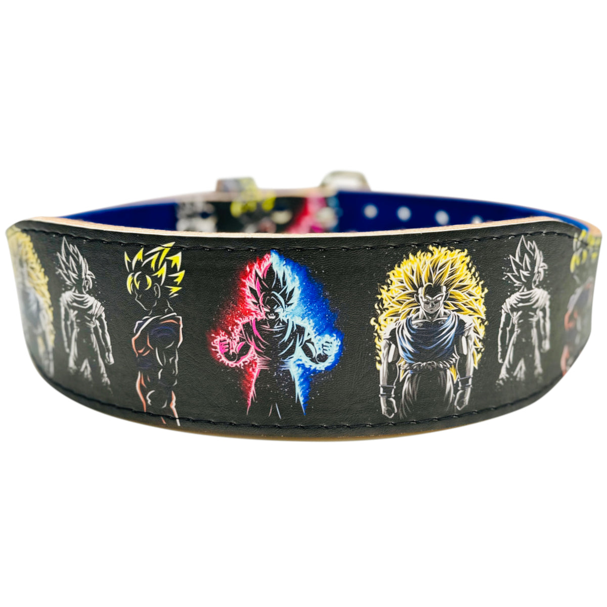 Goku Silhouette Weightlifting Belt - Hand Made in UK (CUSTOMISABLE)
