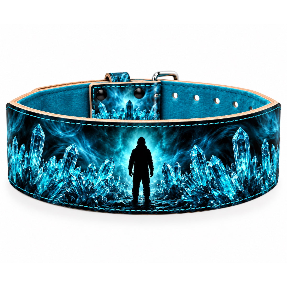 Ice Crystals Weightlifting Belt