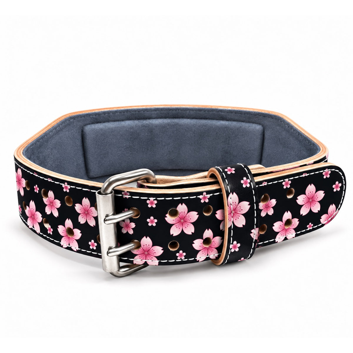 Cherry Blossom Weightlifting Belt