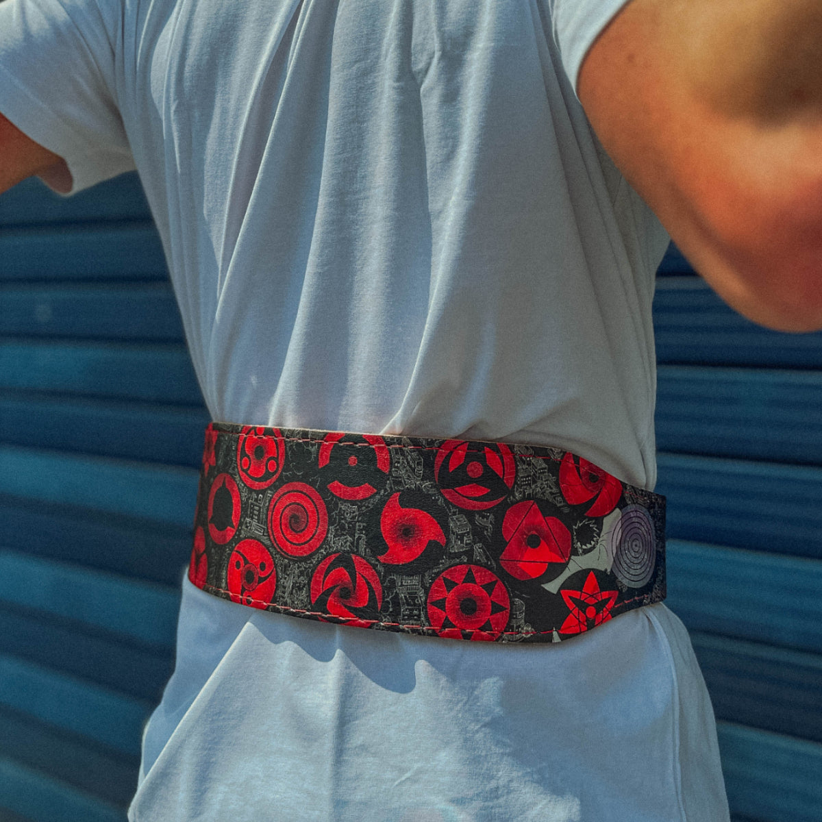 Naruto Dojutso Weightlifting Belt - Hand Made in UK
