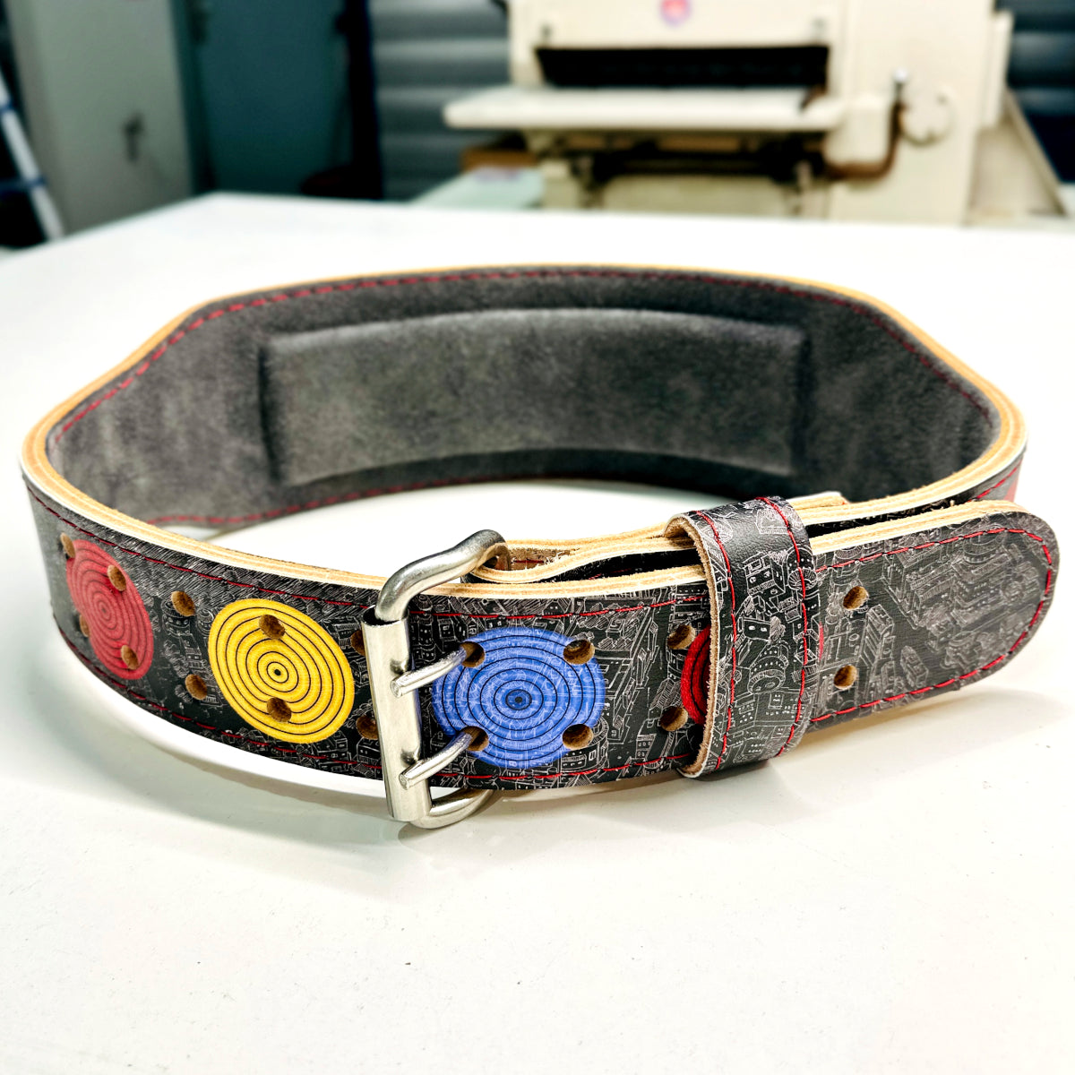 Naruto Dojutso Weightlifting Belt - Hand Made in UK
