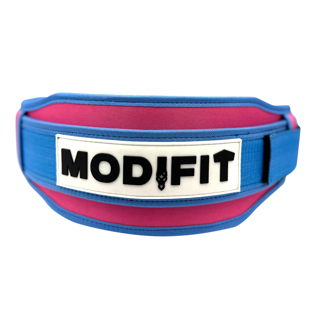 Pink Velcro Weightlifting Belt