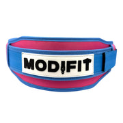 Pink Velcro Weightlifting Belt