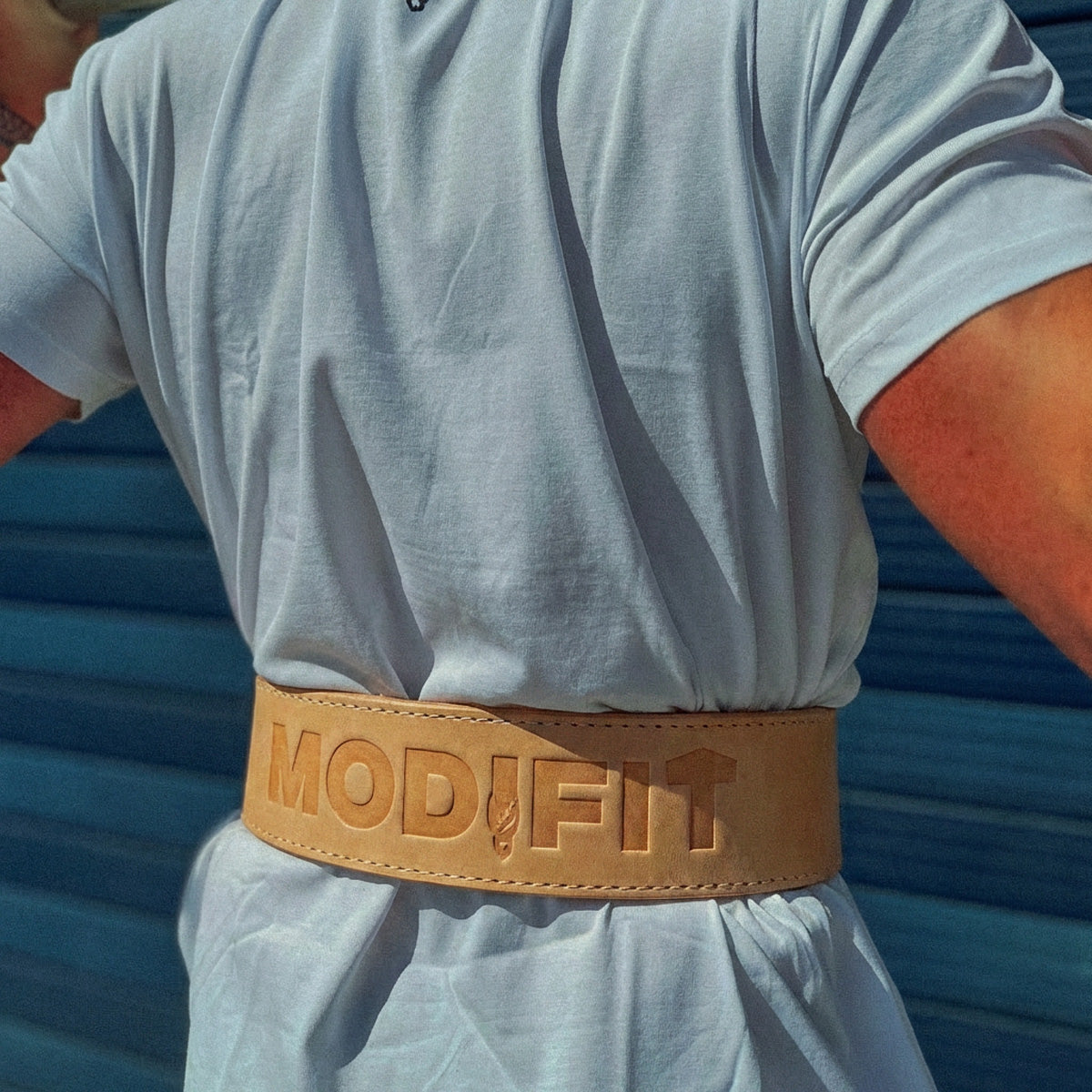 Retro 3" Single Prong 8mm Powerlifting Belt Hand Made in UK