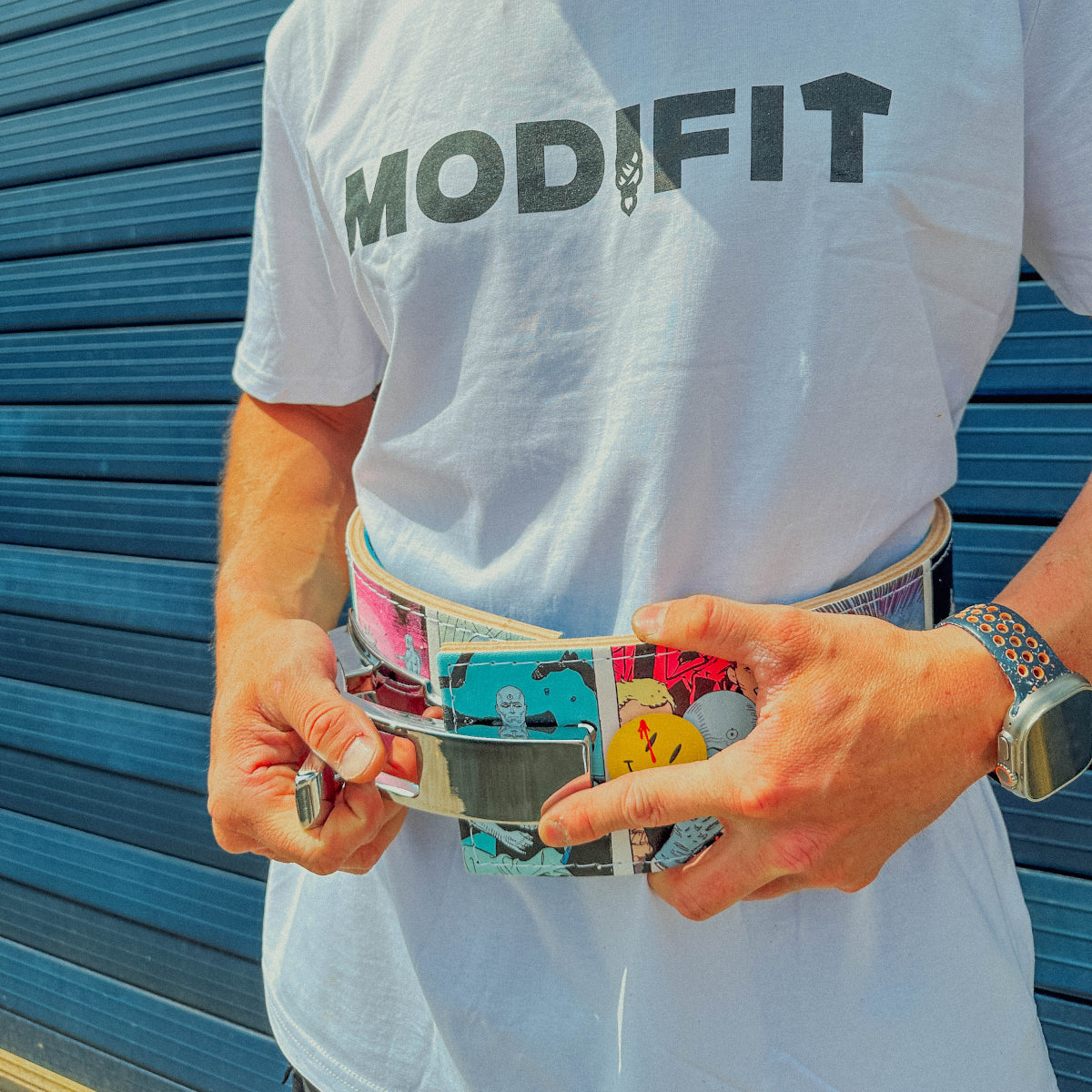 Dr Manhattan Lever Belt - Hand Made in UK
