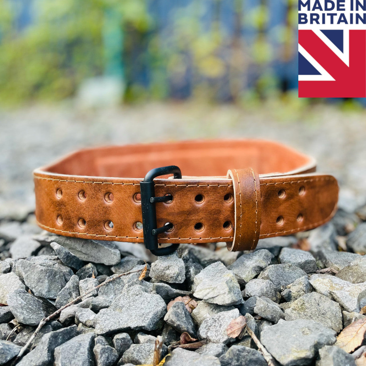 Hand Dyed Weightlifting Belt - Hand Made in UK
