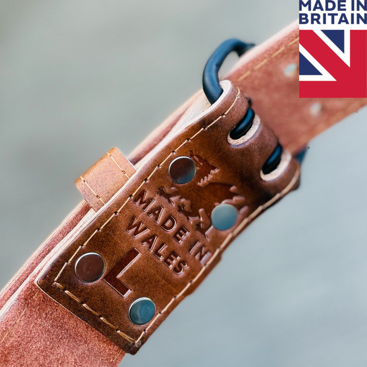 Hand Dyed Weightlifting Belt - Hand Made in UK