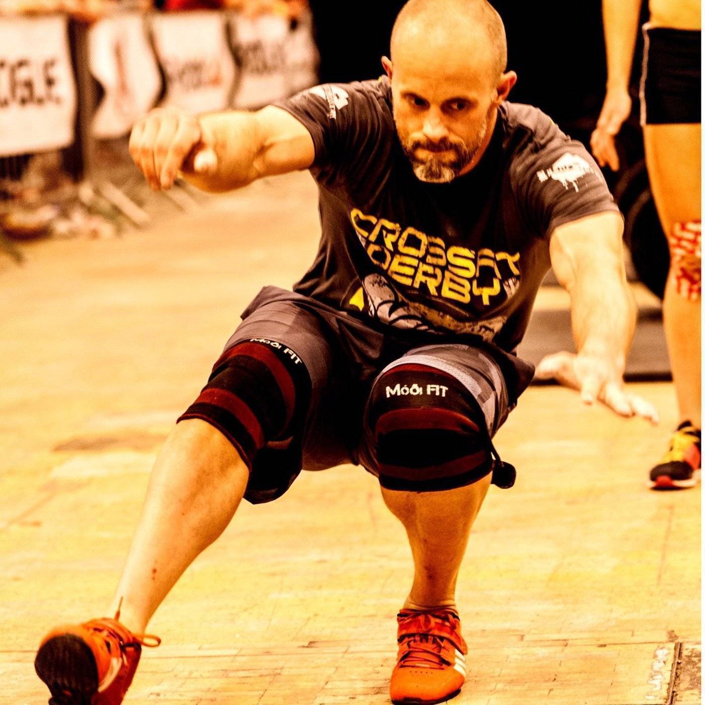Maroon & Black Double Ply Knee Sleeves (Pair)
