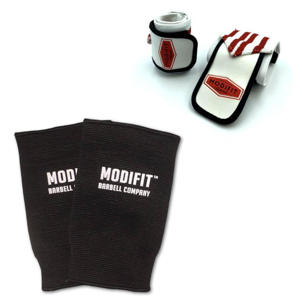 ModiFit Single Ply Black Knee Sleeves (Pair)