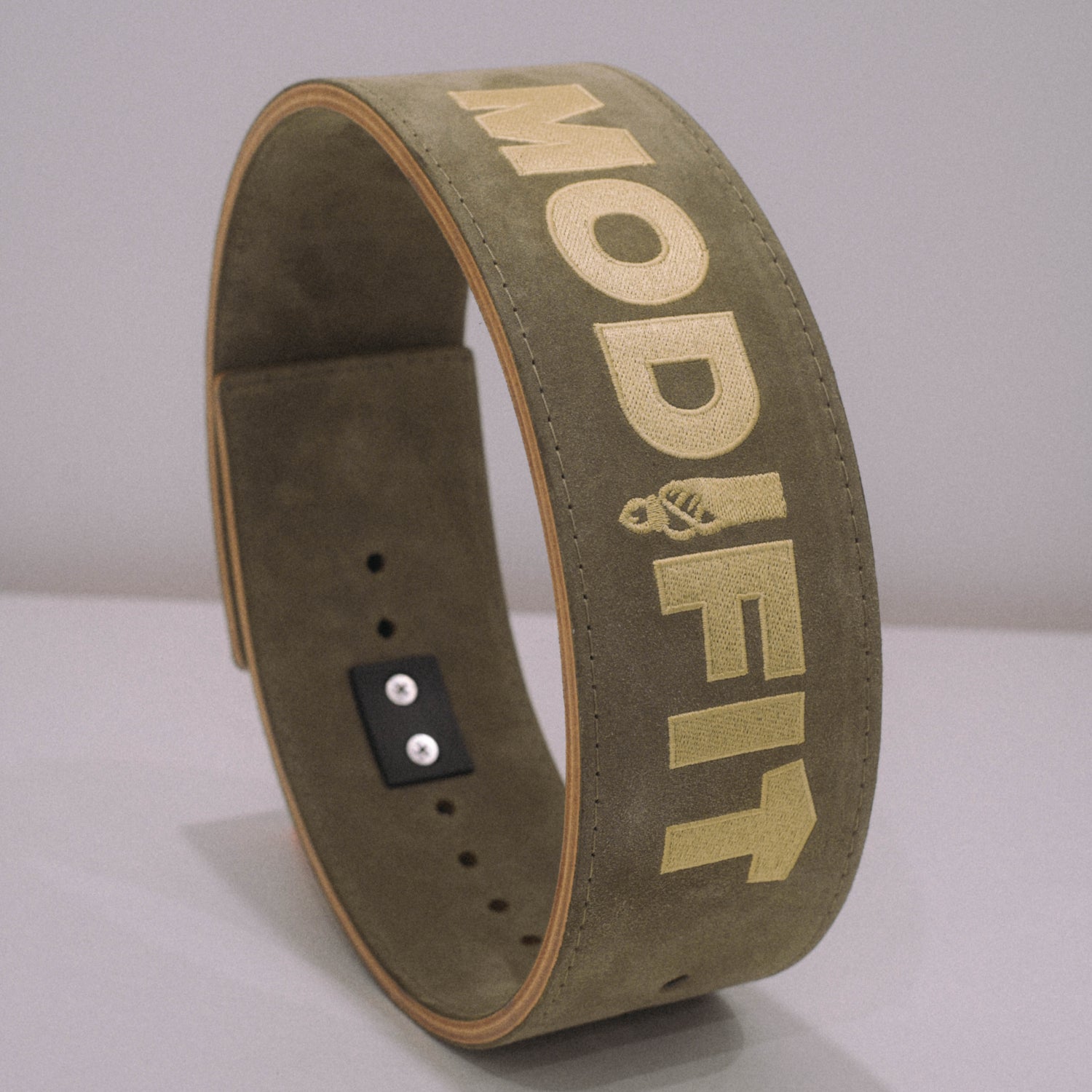 Clearance 03: Olive Lever Belt (27"-36")