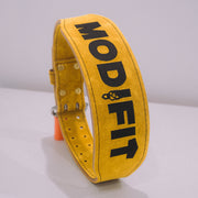 Clearance 07: Yellow Weightlifting Belt (27"-34")