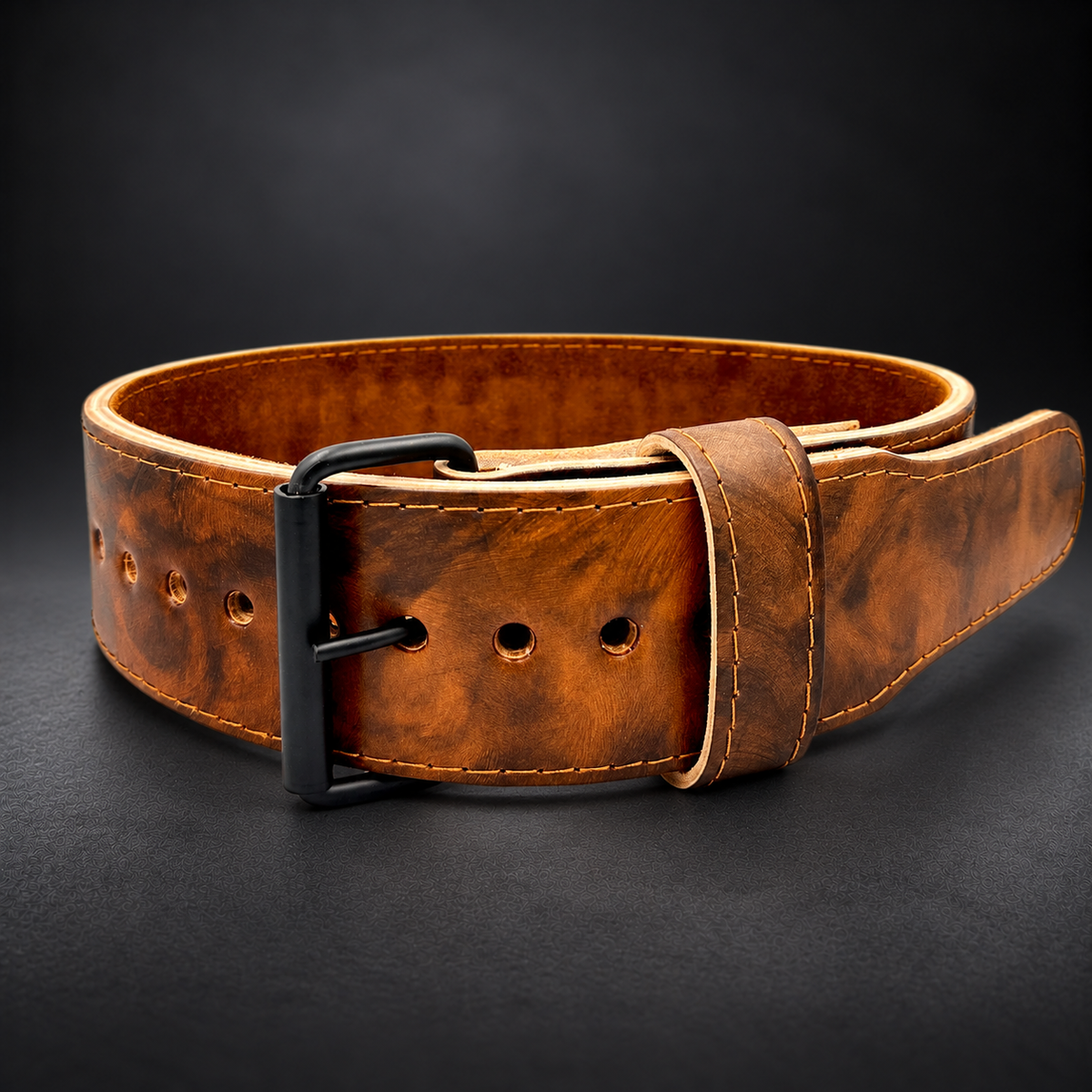 3" Single Prong Hand Dyed 10mm Powerlifting Belt
