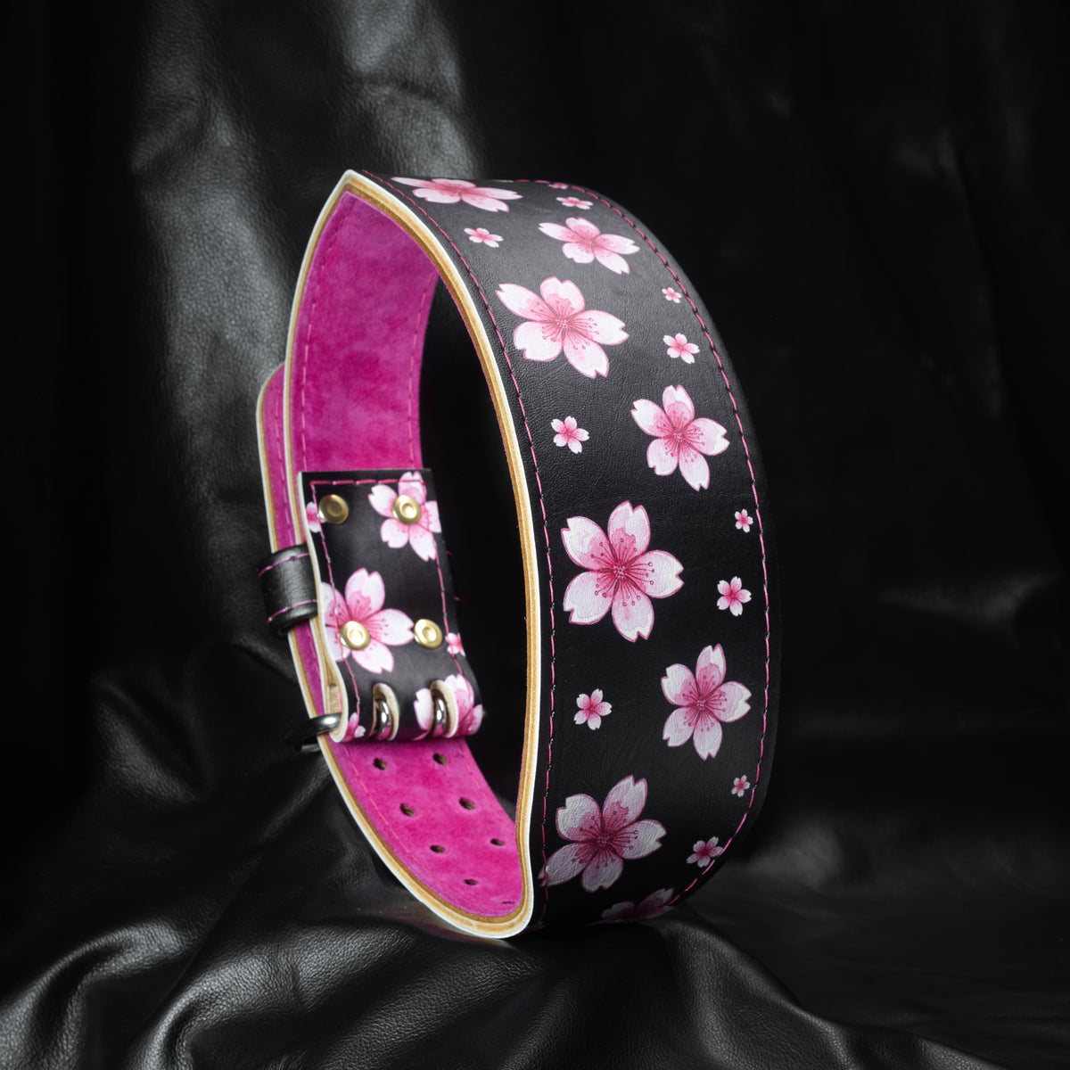 Cherry Blossom Weightlifting Belt