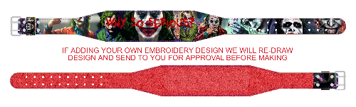 Joker Weightlifting Belt - Hand Made in UK - (CUSTOMISABLE)