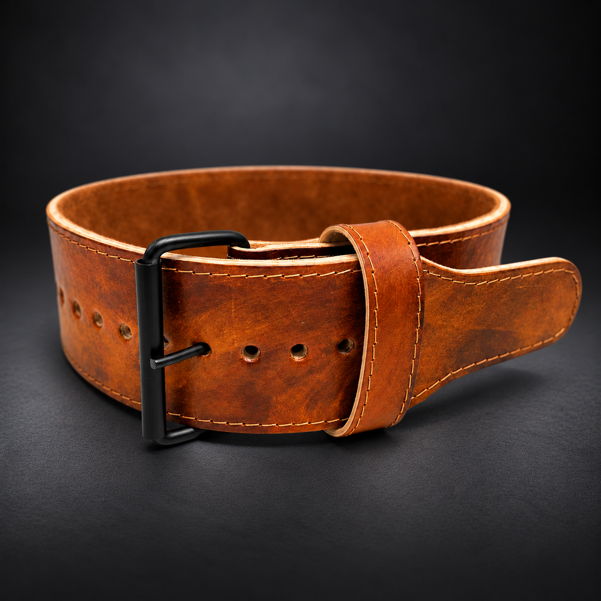 Hand Dyed 10mm Single Prong Powerlifting Belt
