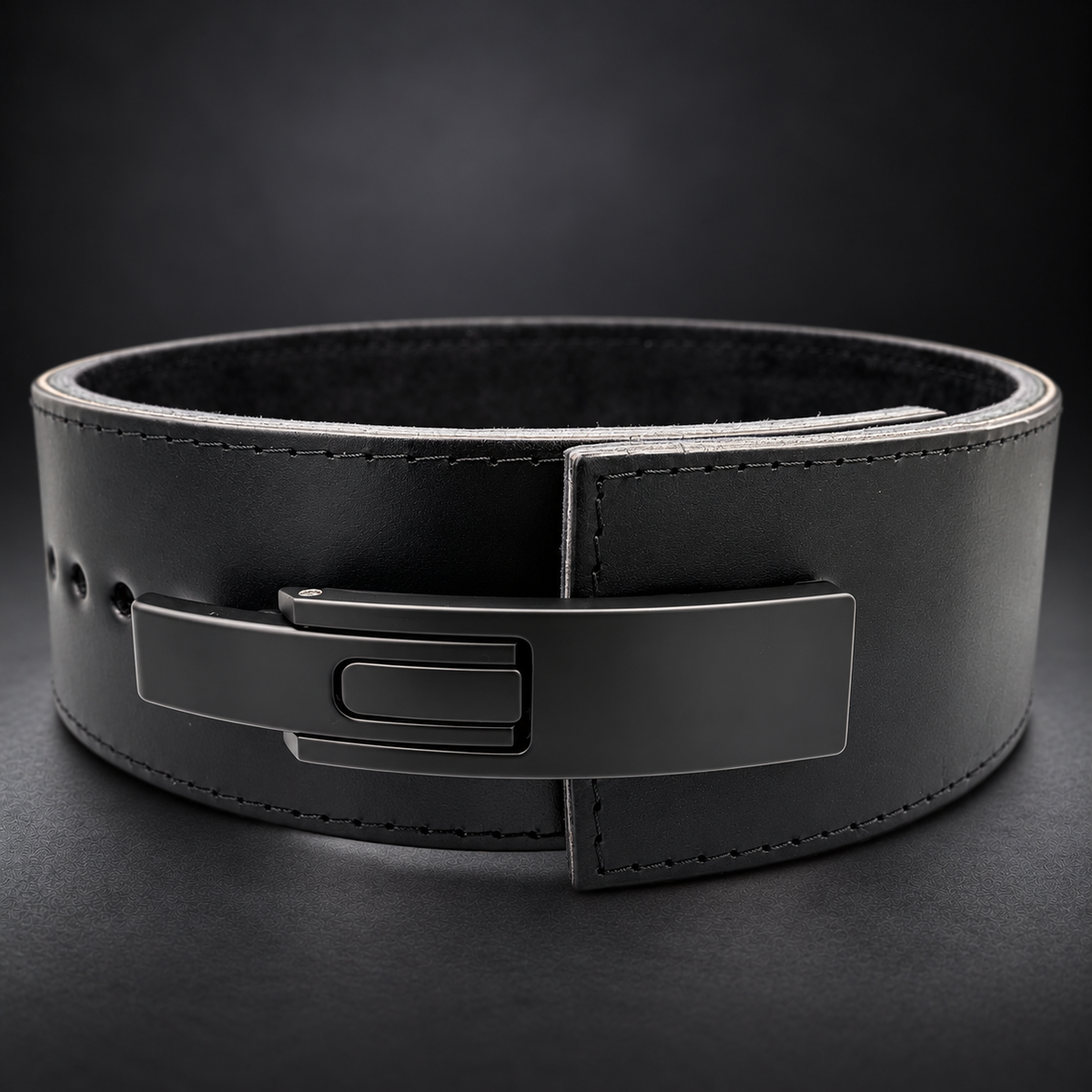 13mm Stealth Black Out Lever Belt