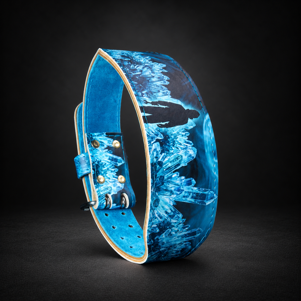 Ice Crystals Weightlifting Belt